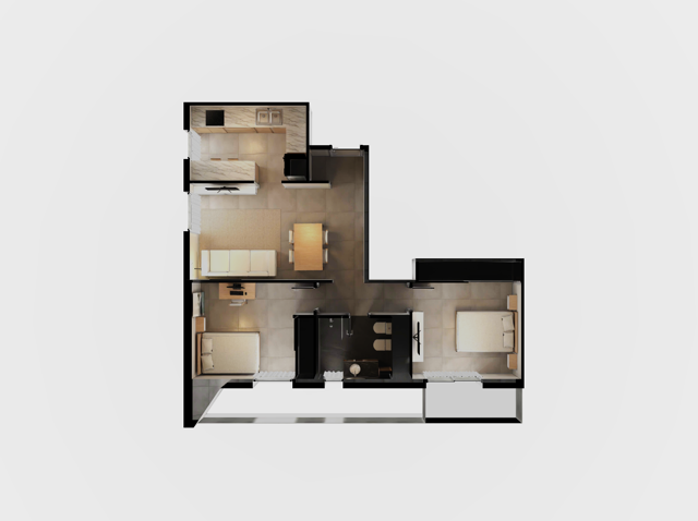 Render del departamento